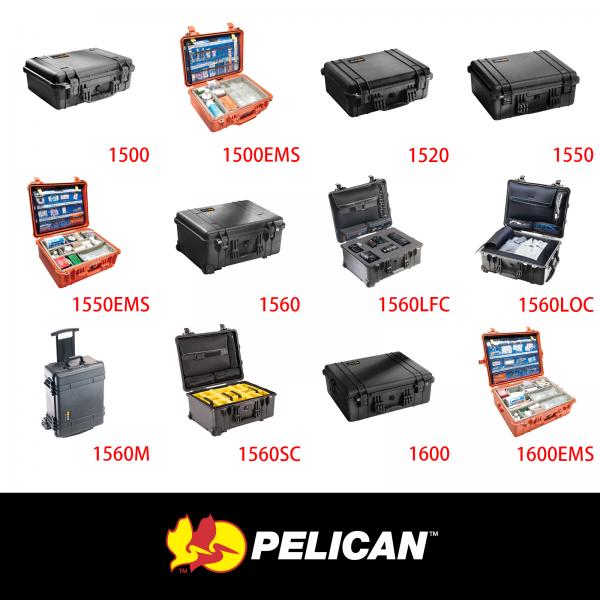 #1500 - #1600 Pelican Protector Case